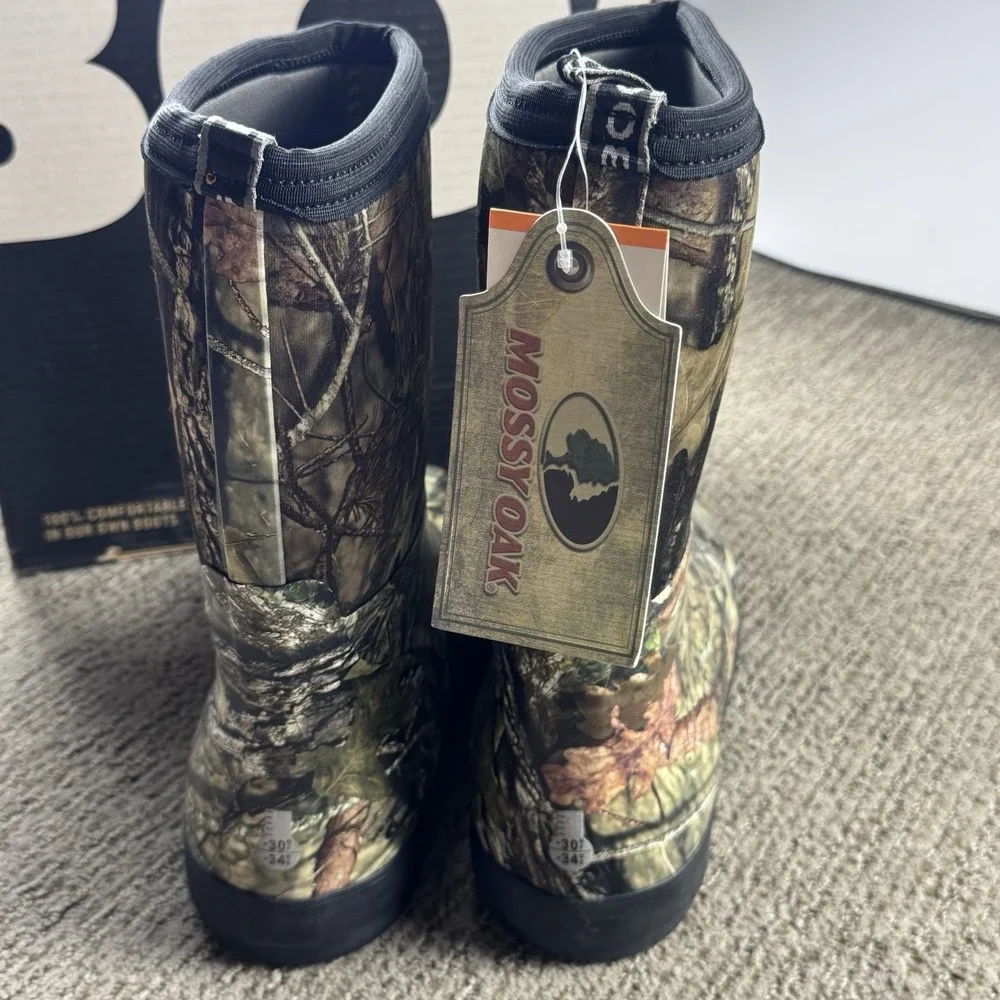 Bogs Kids 6 Mossy Oak Classic II High-Cut Boots Rain Snow Waterproof Insulated